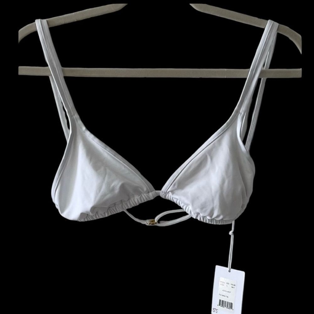 Andie Swim‎ x Demi Moore Small White Swim Top - Picture 2 of 5